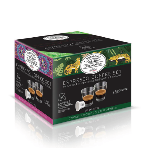 Cadeauverpakking koffie cups set nespresso