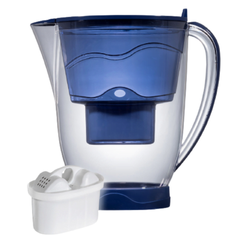 Aqua select waterfilter met filter blauw