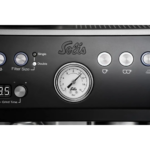 Solis grind infuse Zwart drukmeter