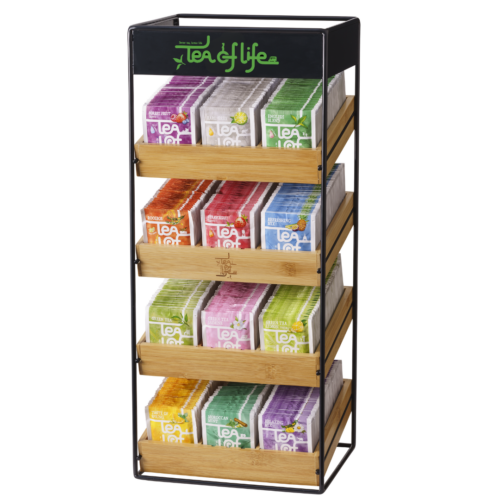 606.328 Dispenser Tea of Life logo landscape schuin