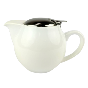theepot chacult wit met RVS filter theepot chacult wit met RVS filter